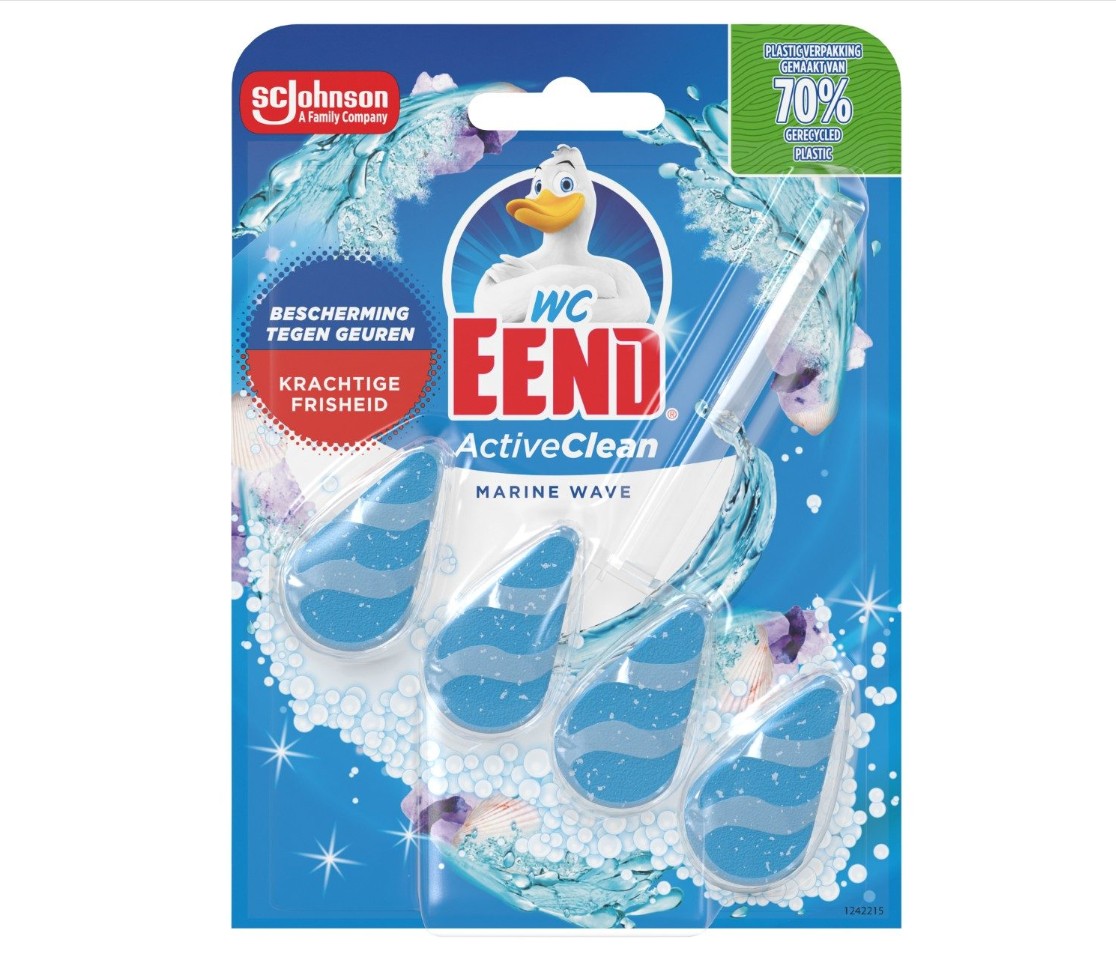WC-eend Toiletblok Active Clean Marine